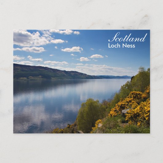 Schottland - Loch Ness Postkarte (Vorderseite)