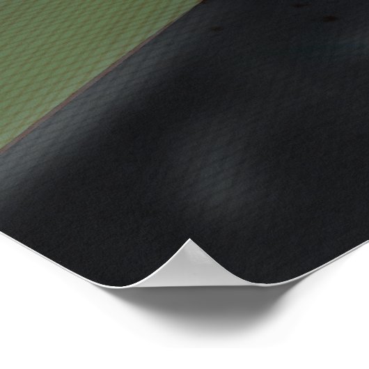 Schottland Locomotive Travel Poster (Ecke)