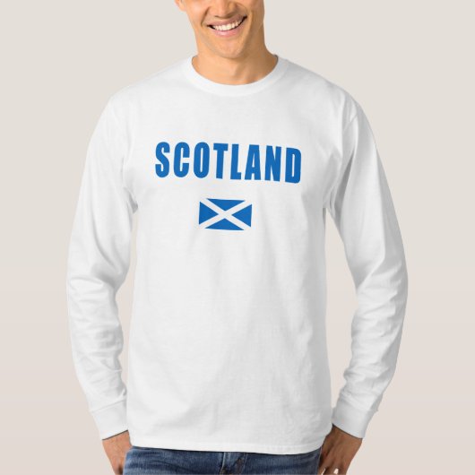 Schottland Longsleeve T-Shirt (Vorderseite)