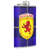 Schottland - Löwe, Abzeichen/Wappen Flachmann (Rechts)