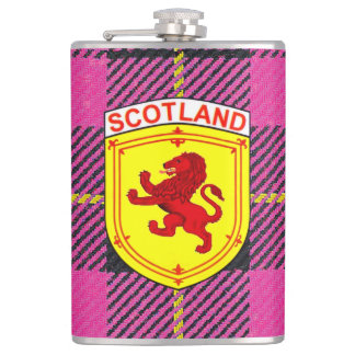 Schottland - Löwe, Abzeichen/Wappen Flachmann