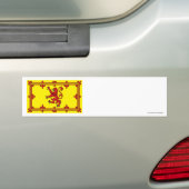 Schottland-Löwe-Flagge Autoaufkleber (Auf Auto)