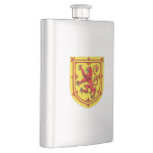Schottland-Löwe-zügelloses Wappen Flachmann (Rechts)