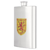 Schottland-Löwe-zügelloses Wappen Flachmann (Links)