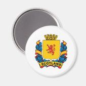 Schottland Magnet (Vorderseite/Rückseite)