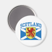 Schottland Magnet (Vorderseite/Rückseite)