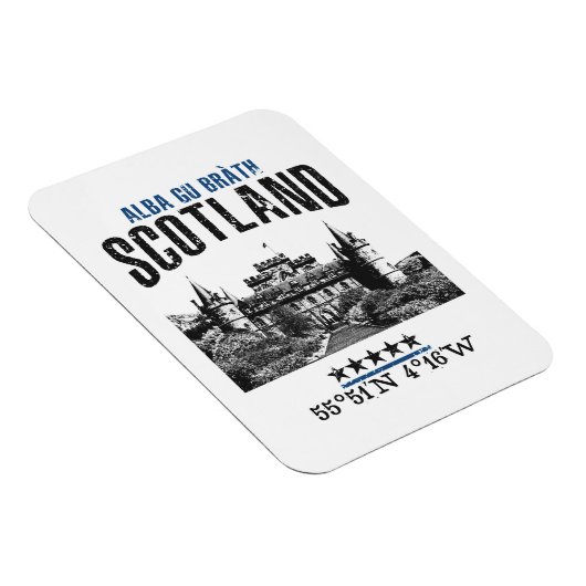 Schottland Magnet (Rechte Seite)