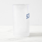 Schottland Mattglas Bierglas (Mittel)
