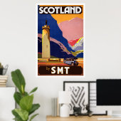 Schottland nach SMT Poster (Heimbüro)