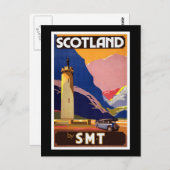 Schottland nach SMT Postkarte (Vorne/Hinten)