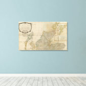 Schottland nördlich leinwanddruck (Insitu (Holzboden))