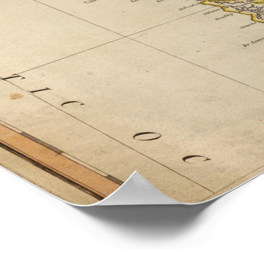 Schottland nördlich poster (Ecke)