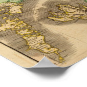 Schottland nördlich poster (Ecke)