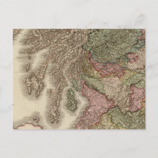 Schottland, nördlicher Teil Postkarte (Vorderseite)