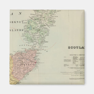 Schottland Nordosten Magnet