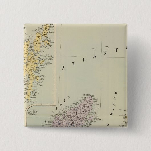 Schottland Nordwesten Button (Vorderseite)