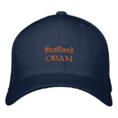 Schottland & OBAN Mode / Scottish Patriots Bestickte Baseballkappe (Vorderseite)