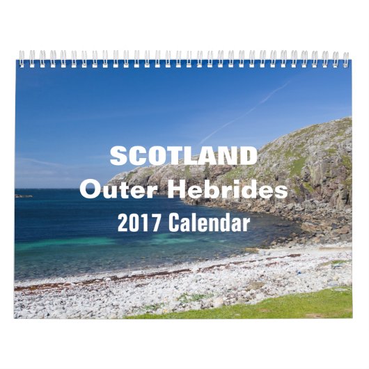 Schottland Outer Hebrides 2027 Kalender (Titelbild)