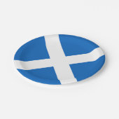 Schottland Pappteller (Schrägansicht)