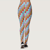 Schottland patriotische Periodentafeln Leggings (1 (Rückseite)