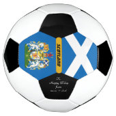 Schottland Personalisiert, Flaggen, Foto-Fußball Fußball (Gedreht)