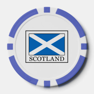 Schottland Pokerchips