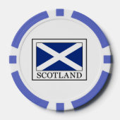 Schottland Pokerchips (Vorderseite)