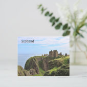 Schottland Postcard mit schönem Schloss Postkarte (Stehend Vorderseite)