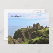 Schottland Postcard mit schönem Schloss Postkarte (Vorne/Hinten)