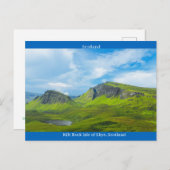 Schottland Postcard Postkarte (Vorne/Hinten)