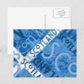 Schottland Postcard Postkarte (Vorne/Hinten)