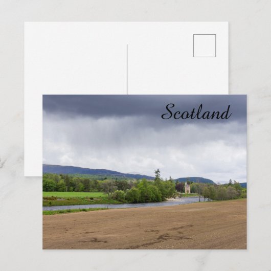 Schottland Postcard Postkarte (Vorne/Hinten)
