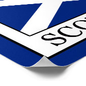 Schottland Poster (Ecke)