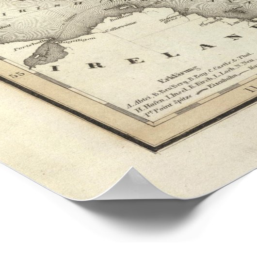 Schottland Poster (Ecke)