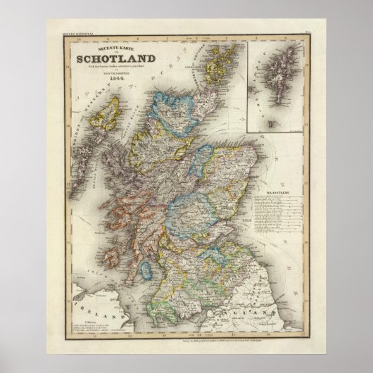 Schottland Poster (Vorne)
