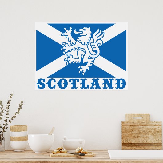 Schottland Poster (Küche)