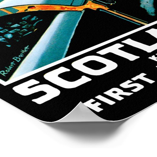 Schottland Poster (Ecke)