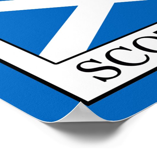 Schottland Poster (Ecke)