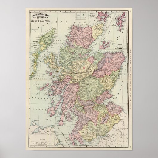 Schottland Poster (Vorne)