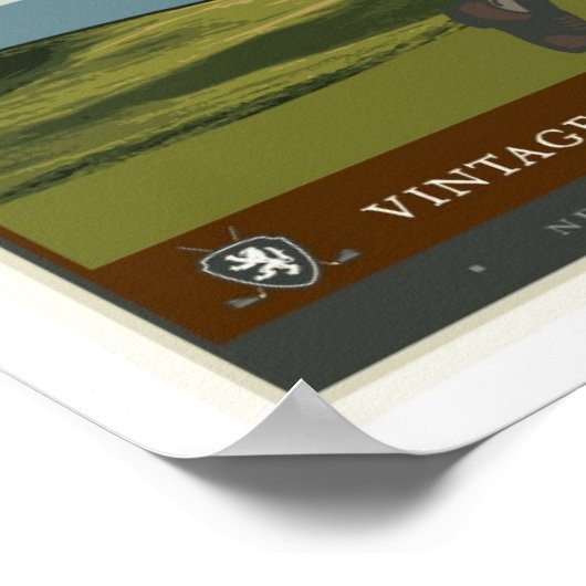 Schottland Poster (Ecke)