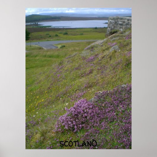 Schottland-Poster Poster (Vorne)