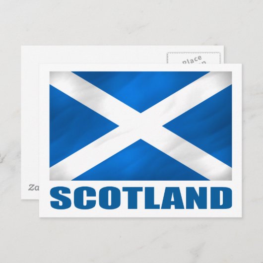 Schottland Postkarte (Vorne/Hinten)