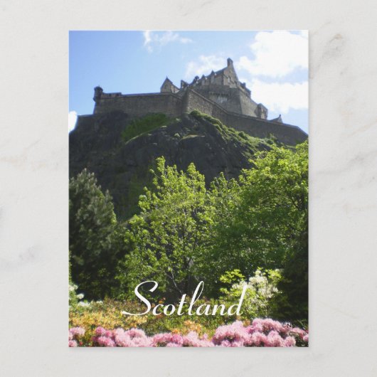 Schottland Postkarte (Vorderseite)