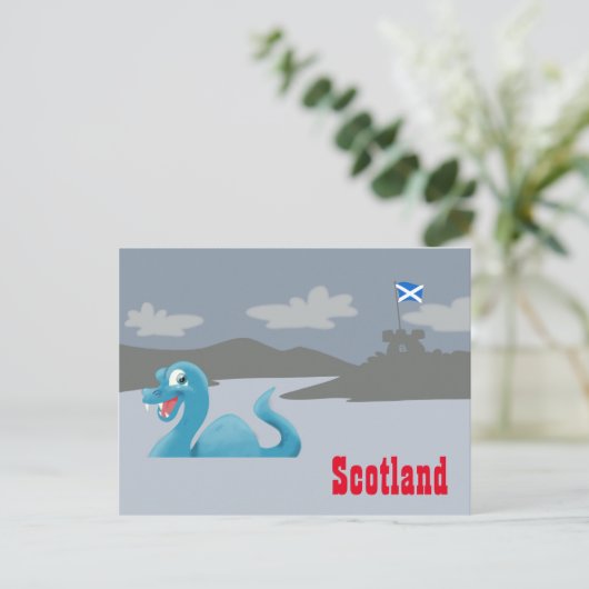 Schottland Postkarte (Stehend Vorderseite)