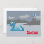 Schottland Postkarte (Vorne/Hinten)
