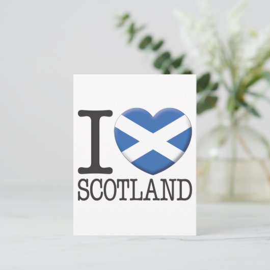 Schottland Postkarte (Stehend Vorderseite)