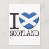 Schottland Postkarte (Vorderseite)
