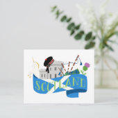 Schottland Postkarte (Stehend Vorderseite)