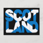 Schottland Postkarte (Vorderseite)