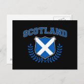 Schottland Postkarte (Vorne/Hinten)